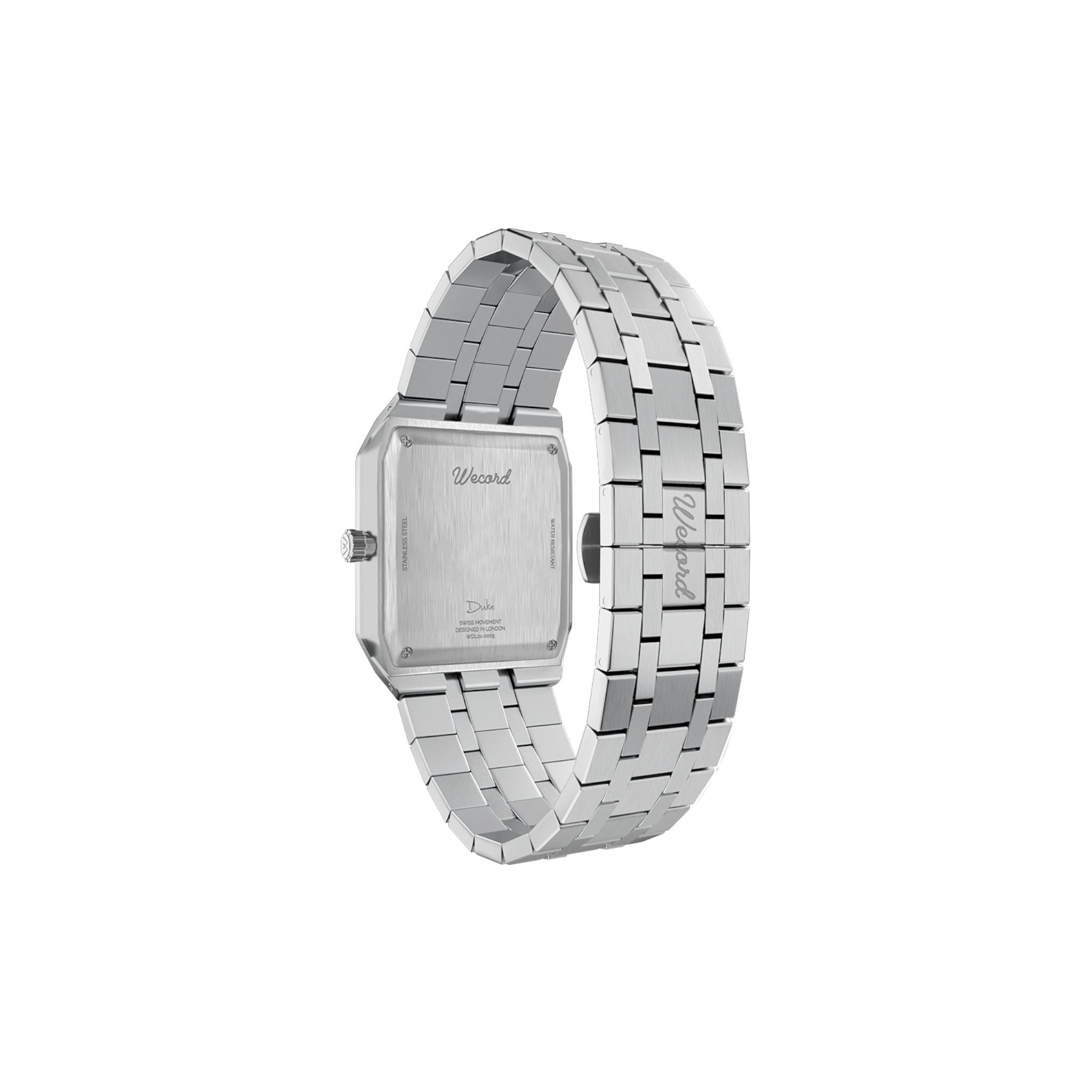 ساعة دوك بالأحجار الكريمة – المقاس الكبير