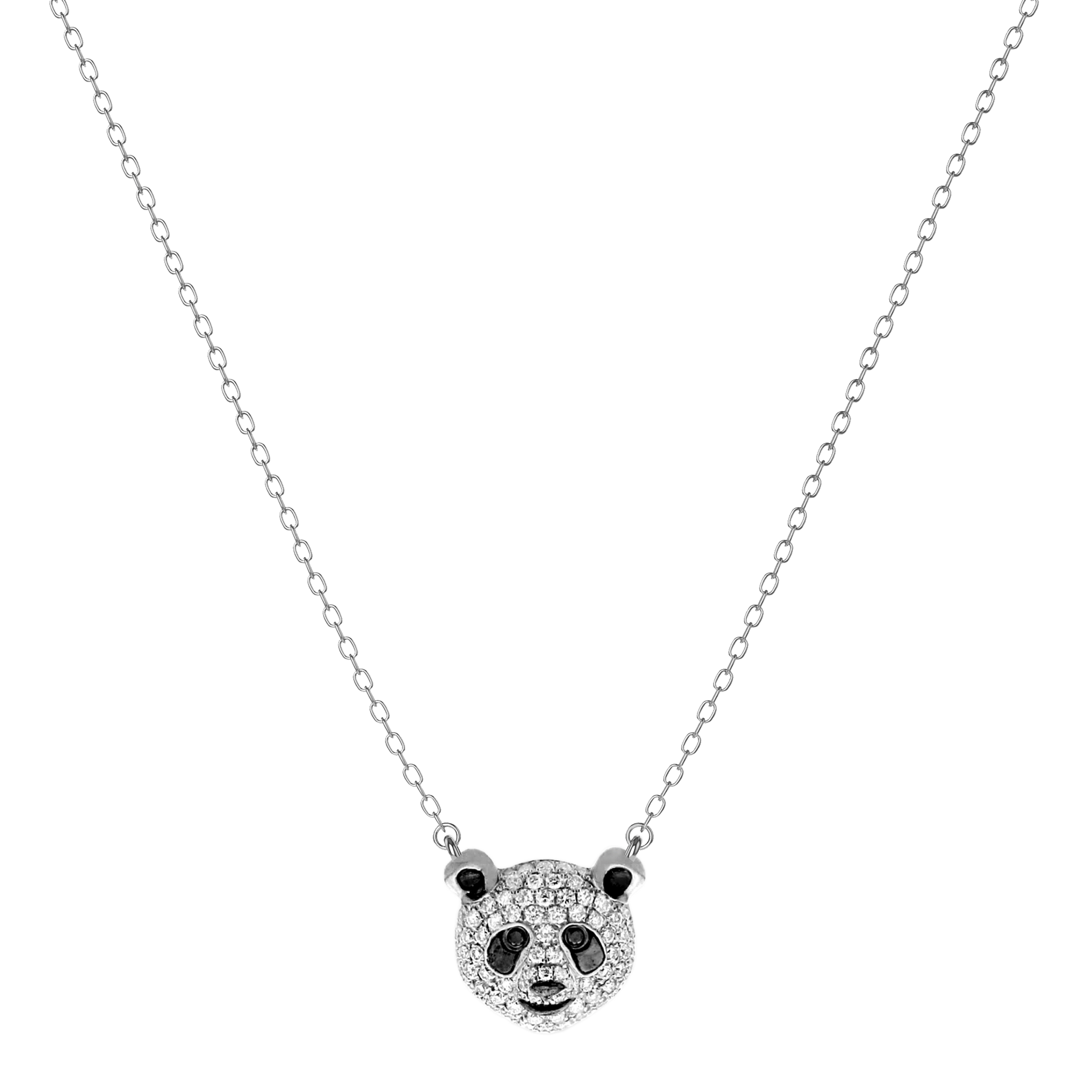 Panda Necklace - Lab Diamond 925 Silver Dubai